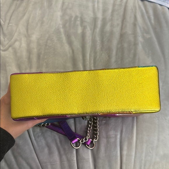 Kurt Geiger Multicolor Rainbow Shoulder Bag - Picture 3 of 4